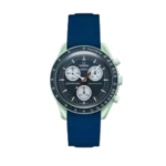 ساعت امگا سواچ مدل سفر به زمین بند رابر omega swatch