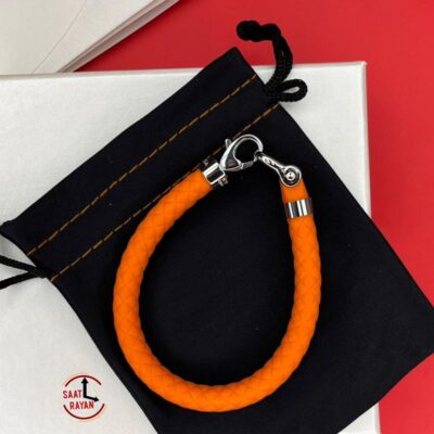 دستبند امگا نارنجی کیفیت مستر کوالیتی