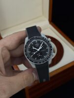 ساعت امگا سواچ مدل سفر به ماه بند رابر omega swatch