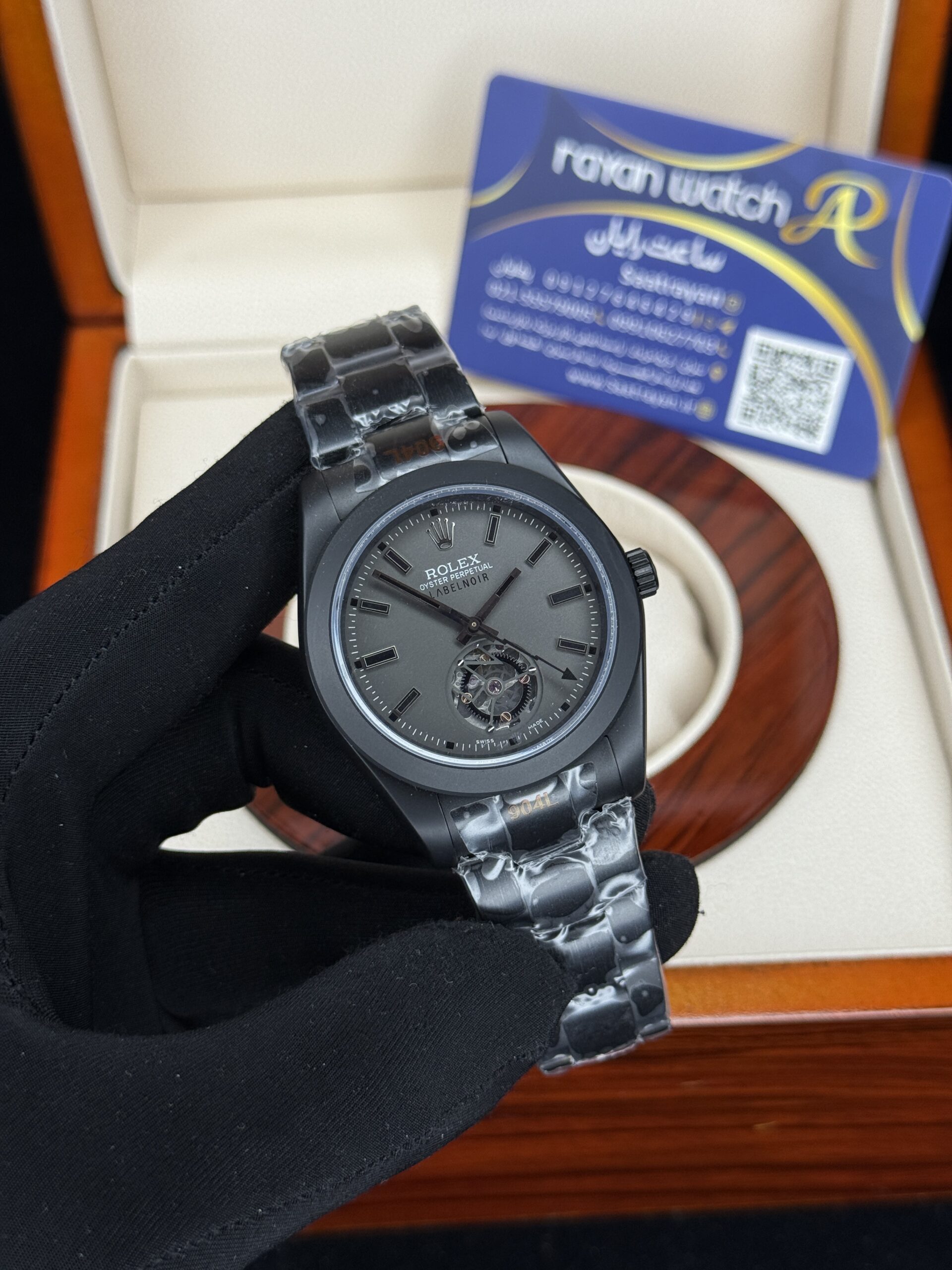 IMG_9200 ساعت مچی مردانه رولکس مدل لیبل نویر اتوماتیک Rolex Label Noir