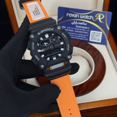 ساعت مچی مردانه کاسیو جی شاک نارنجی Casio G-shock GA-900